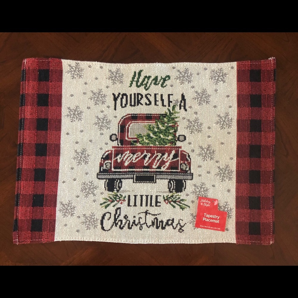 Christmas Placemats 4 Tapestry Placemats